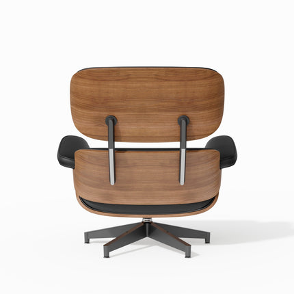 Real Leather Recliner Accent Chair