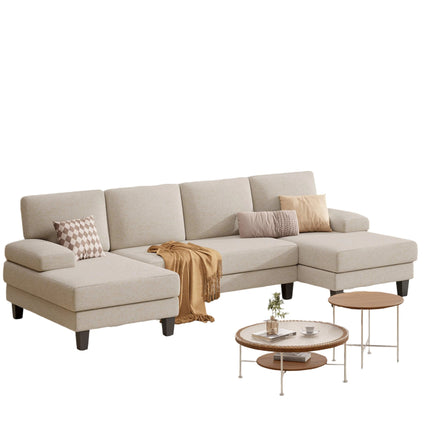U-Shaped Sectional Sofa Couch