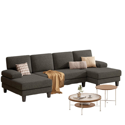 U-Shaped Sectional Sofa Couch