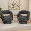 Dark Gray-chenille / 2 PCS