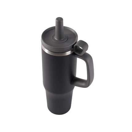 32oz Stainless Steel Water Bottle Insulated Leak-Proof with Straw & Handle