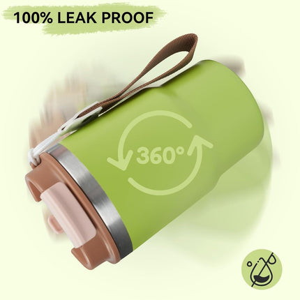 16oz Stainless Steel Vacuum Coffee Tumbler Leak-Proof with Lid