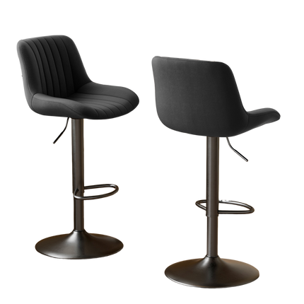 2-Piece Bar Stool Set For Kitchen