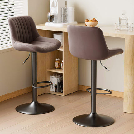 2-Piece Bar Stool Set For Kitchen