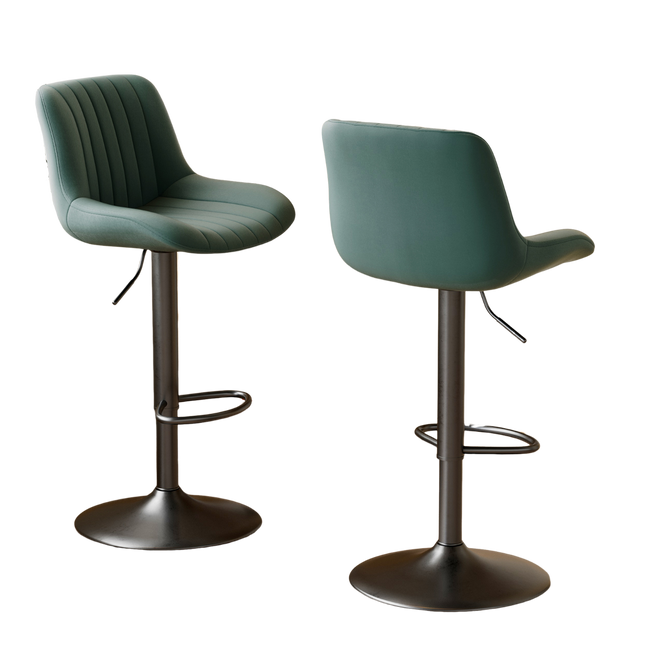 2-Piece Bar Stool Set For Kitchen