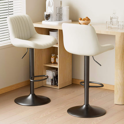 2-Piece Bar Stool Set For Kitchen