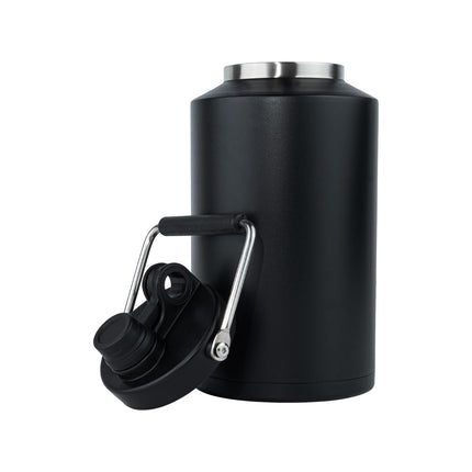 128oz Stainless Steel Insulated Gallon Water Bottle Leak-Proof Sweat-Free