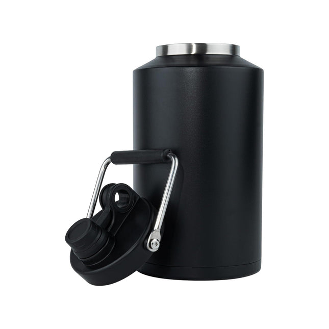 128oz Stainless Steel Insulated Gallon Water Bottle Leak-Proof Sweat-Free