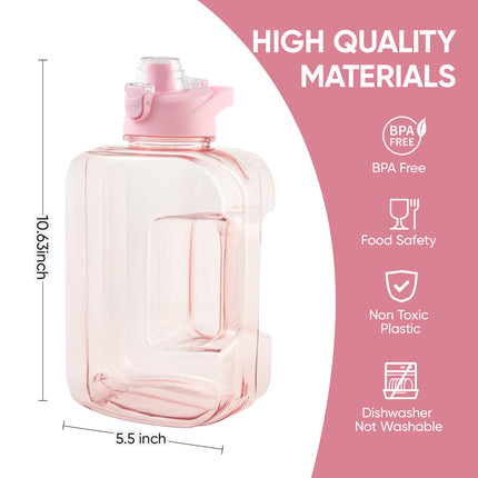 87oz BPA-Free Water Jug Large Capacity with Handle for Hydration