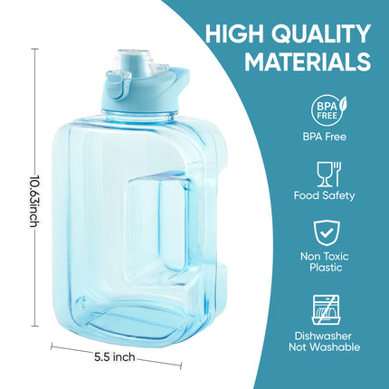 87oz BPA-Free Water Jug Large Capacity with Handle for Hydration