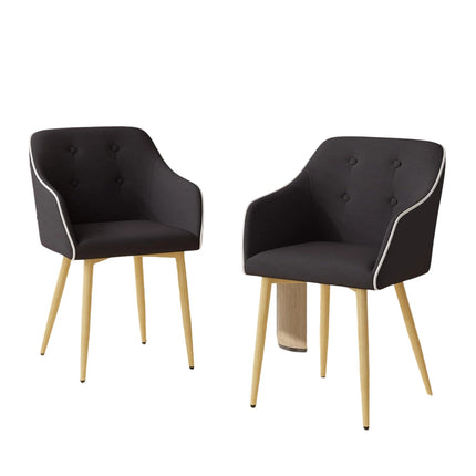 Mid-Century Modern Dining Chairs Set of 2