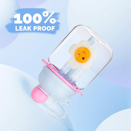 27oz Tritan Kids Water Bottle BPA-Free Leak-Proof with Fruit Strainer