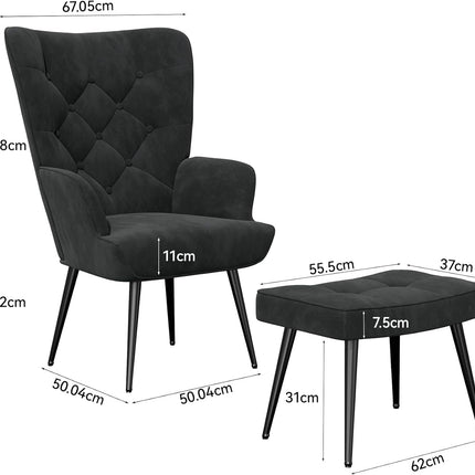 Armchair Living Room Single Sofa Lounge Chair