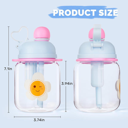 27oz Tritan Kids Water Bottle BPA-Free Leak-Proof with Fruit Strainer