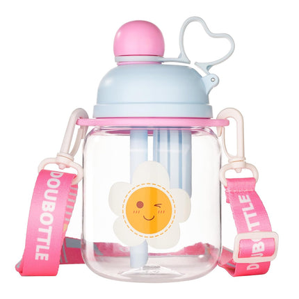 27oz Tritan Kids Water Bottle BPA-Free Leak-Proof with Fruit Strainer