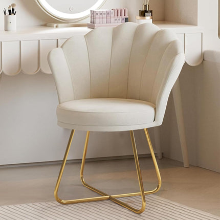 Modern Petal Backrest Accent Chair
