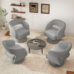 Gray-chenille / 4 PCS