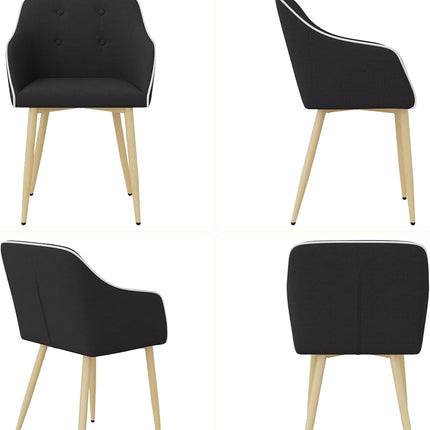Mid-Century Modern Dining Chairs Set of 2