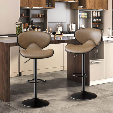 Bar Stools Set of 2 for Kitchen Counter