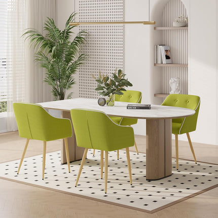 Mid-Century Modern Dining Chairs Set of 2