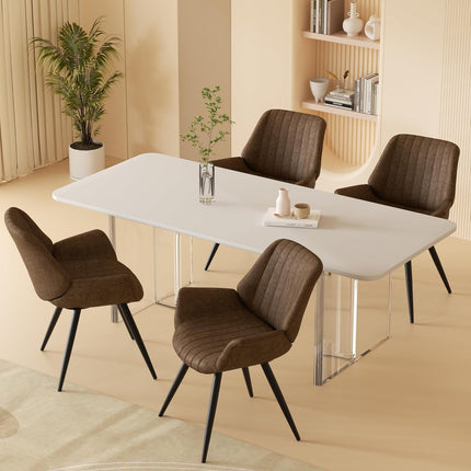 Kitchen Upholstered Dining Chairs Set of 6