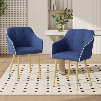 Mid-Century Modern Dining Chairs Set of 2
