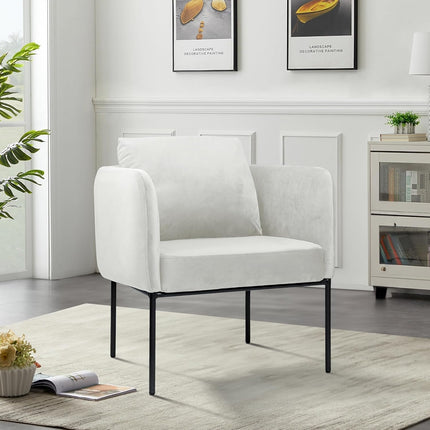 Modern Accent Chair with Soft Back Sofa Chair