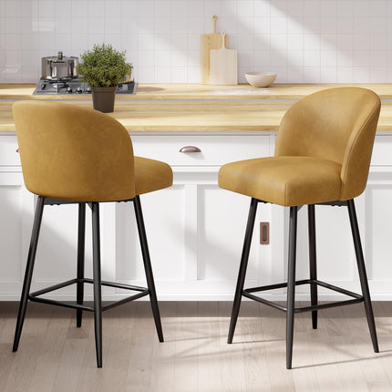 Counter Height Swivel Bar Stools Set of 4