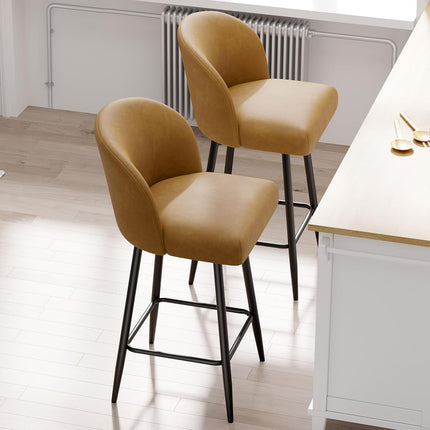 Counter Height Swivel Bar Stools Set of 4