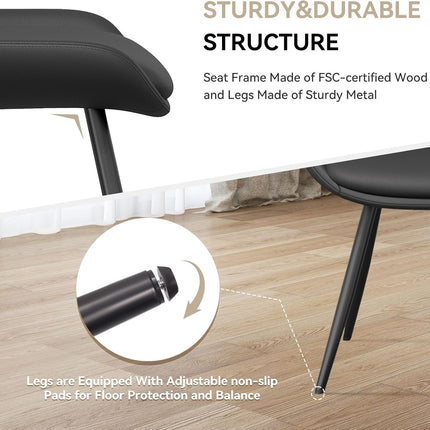 Upholstered Dining Chairs Set of 2
