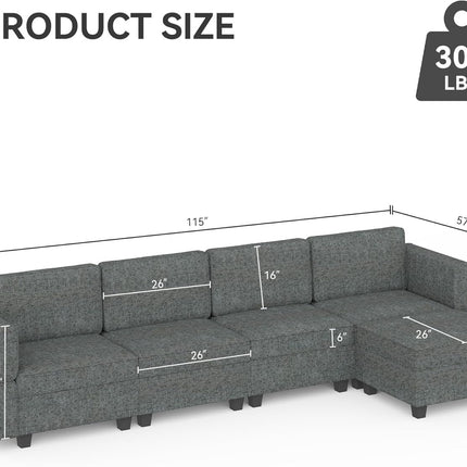 37" Armchair with Pillows