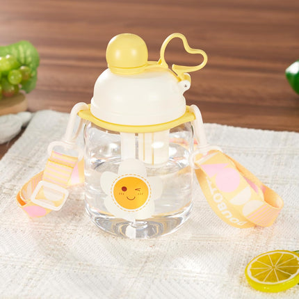27oz Tritan Kids Water Bottle BPA-Free Leak-Proof with Fruit Strainer