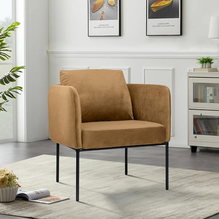Modern Accent Chair with Soft Back Sofa Chair