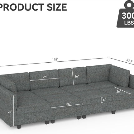 37" Armchair with Pillows