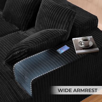 131'' Cloud Sectional Couches with Chaise Lounge