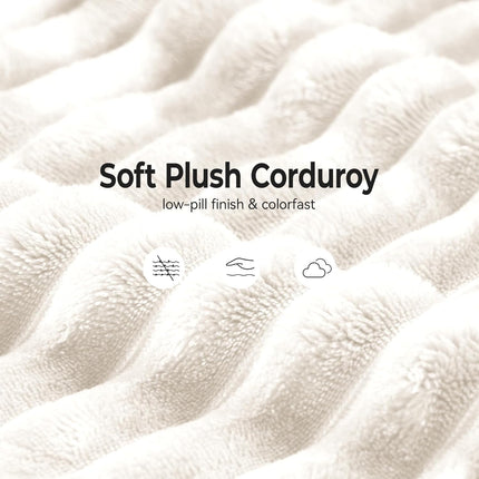 51'' Oversized Indoor Corduroy Sleeper Cloud Couch with 2pcs Pillows