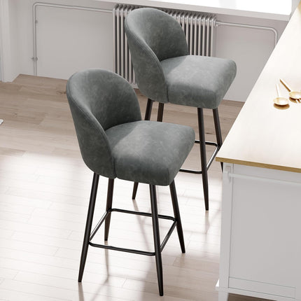 Counter Height Swivel Bar Stools Set of 4