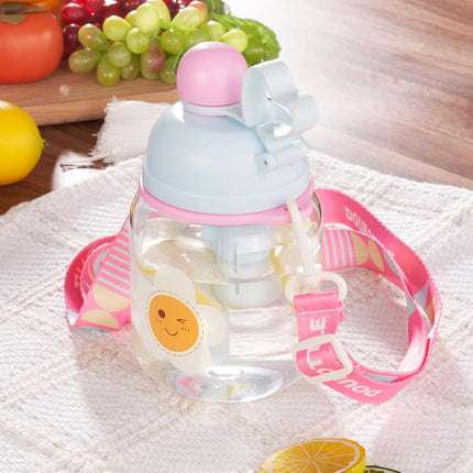 27oz Tritan Kids Water Bottle BPA-Free Leak-Proof with Fruit Strainer