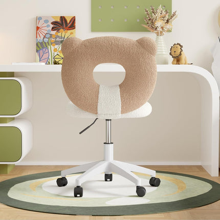 Adjustable Child Desk Chair with Wheels& Back