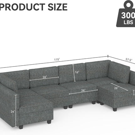 37" Armchair with Pillows