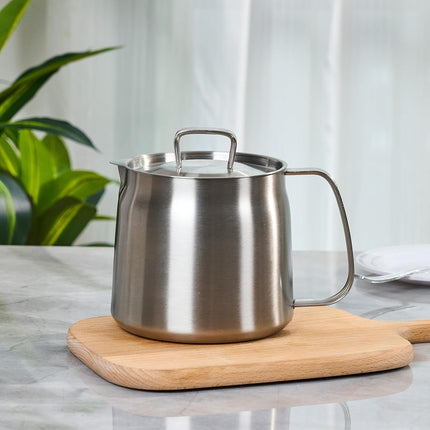 68oz 304 Stainless Steel Oil Container Cooking Oil Filter Pot