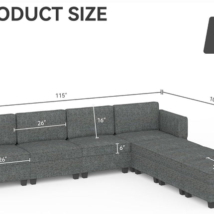 37" Armchair with Pillows