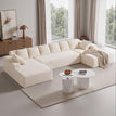 Beige / U-Shape-Corduroy Fabric