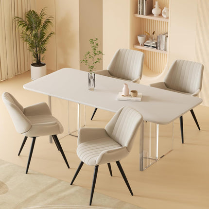 Kitchen Upholstered Dining Chairs Set of 6