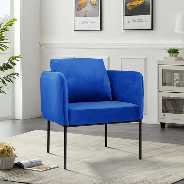 Modern Accent Chair with Soft Back Sofa Chair