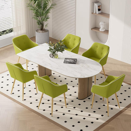 Mid-Century Modern Dining Chairs Set of 2