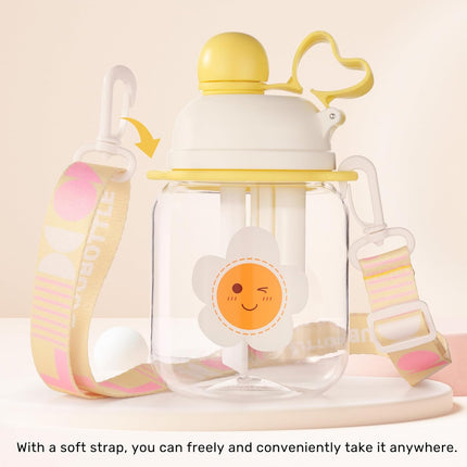 27oz Tritan Kids Water Bottle BPA-Free Leak-Proof with Fruit Strainer
