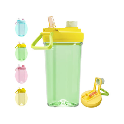 12oz BPA-Free Kids Water Bottle Leak-Proof with Straw & Handle