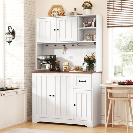 71" Kitchen Pantry Cabinet