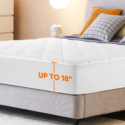 Full-Size Heated Mattress Pad 10 Heat Settings Auto Shut-Off